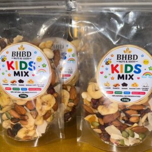 BHBD Kids Mix – Natural Nuts & Seeds Snack
